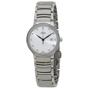 Rado Centrix Silver Diamond Dial Ladies Watch R30928733