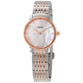 Rado Coupole Classic Mother of Pearl Diamond Dial Ladies Watch R22897923