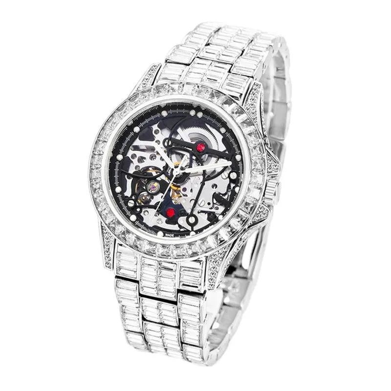 Rado Rose Gold and Diamond Luxury Skeleton Watch