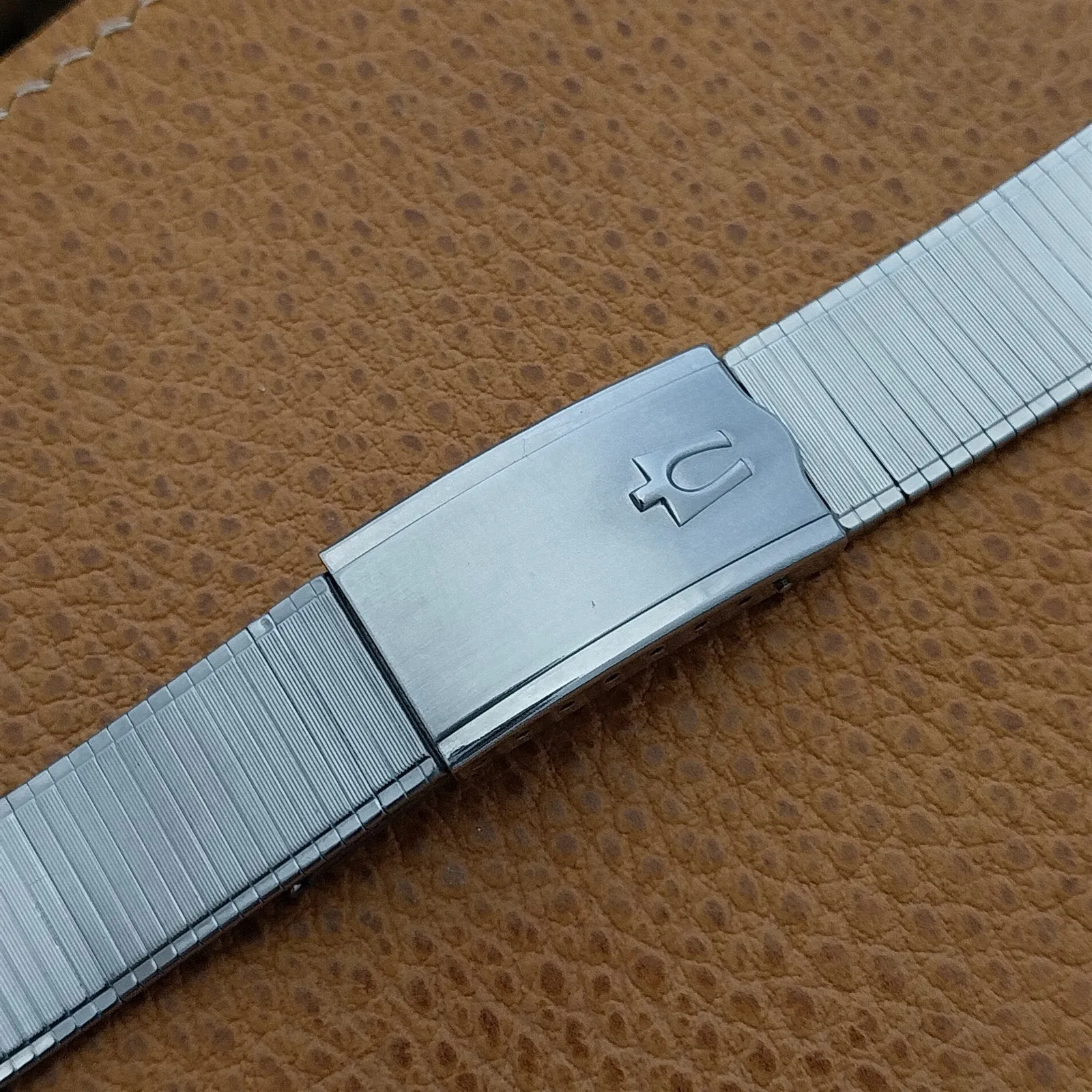rare 19mm Accutron Stainless Steel Duchess nos 1960s Vintage Watch Band