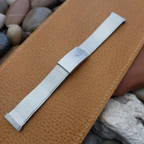 rare 19mm Accutron Stainless Steel Duchess nos 1960s Vintage Watch Band
