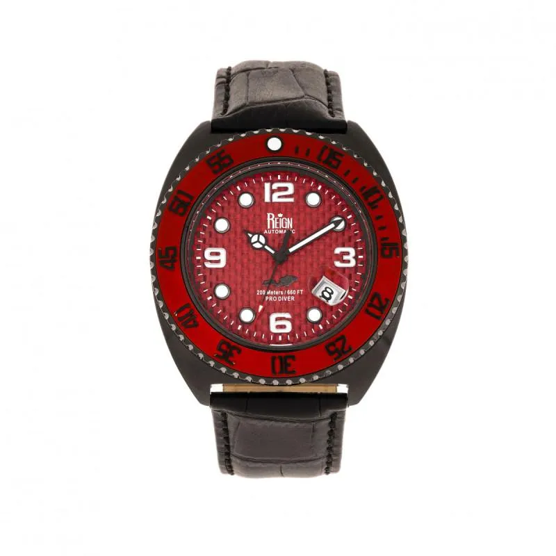 Reign Quentin Automatic Pro-Diver Men's Watch w/Date