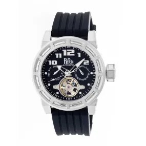 Reign Rothschild Automatic Semi-Skeleton Watch w/Day/Date