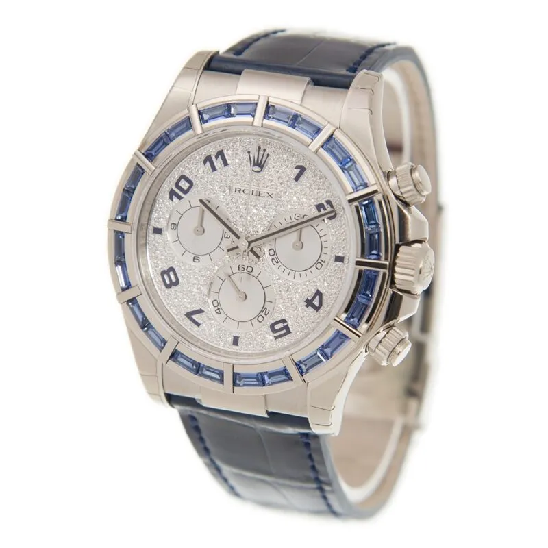 Rolex Cosmograph Daytona Chronograph Blue Ruby Automatic Chronometer Men's Watch 116589SABL 116589 SABL