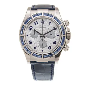 Rolex Cosmograph Daytona Chronograph Blue Ruby Automatic Chronometer Men's Watch 116589SABL 116589 SABL