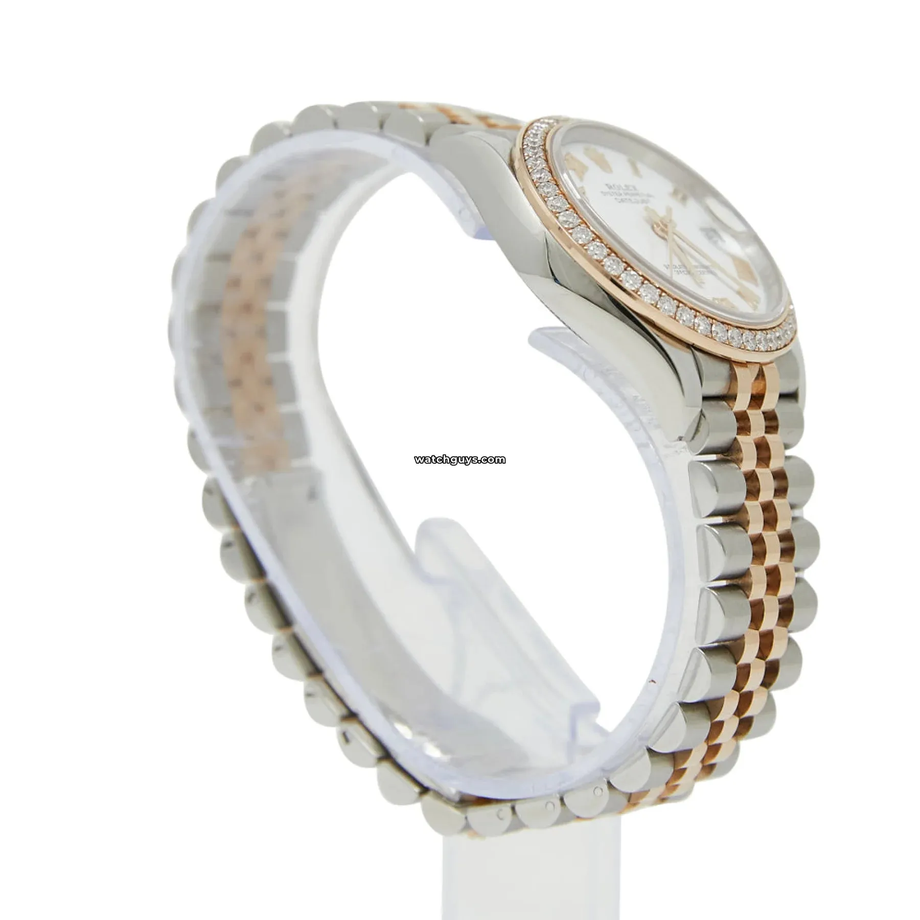 Rolex Datejust 278381RBR White Roman Diamond Jubilee