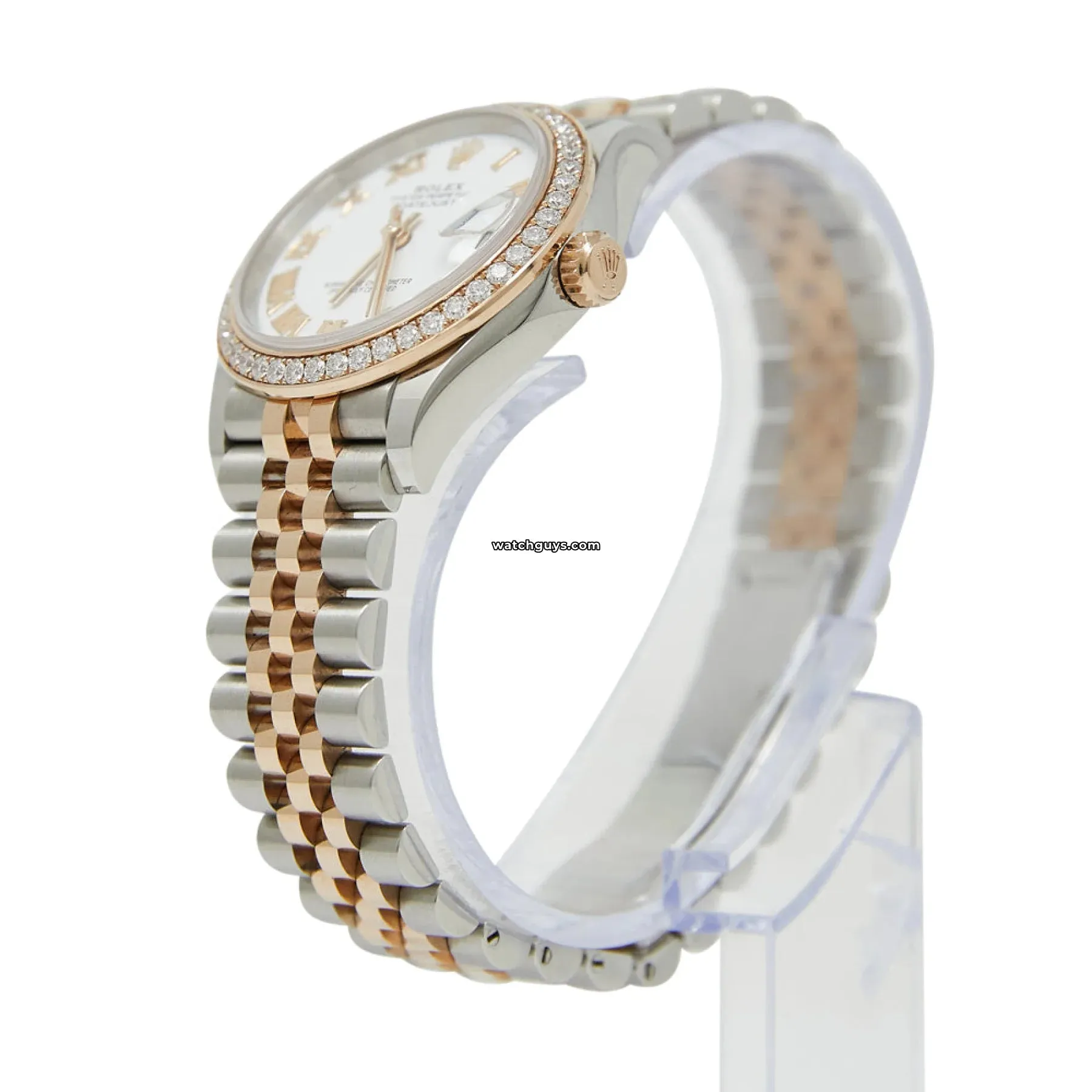 Rolex Datejust 278381RBR White Roman Diamond Jubilee