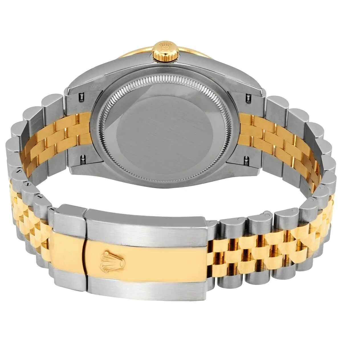 Rolex Datejust 36 Silver Diamond Dial Steel and 18kt Yellow Gold Jubilee Watch 126283SRDJ