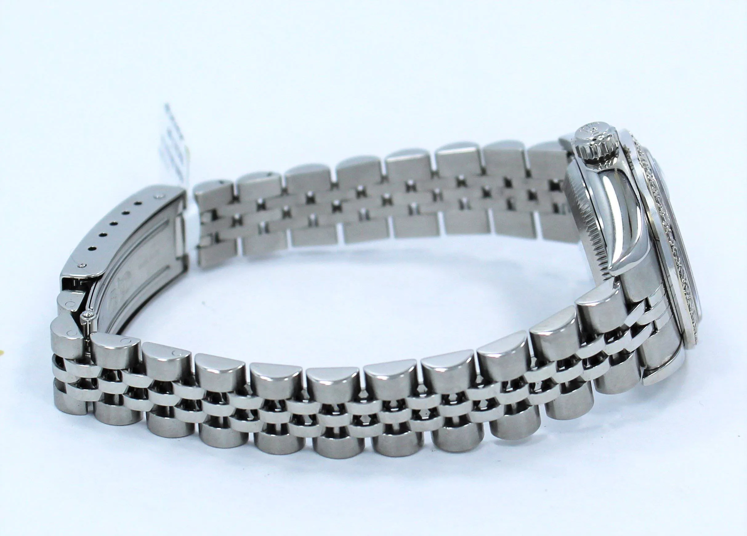 Rolex Datejust 79174 Mop Diamond Dial 1.05Ct Diamond Bezel Ladies Watch