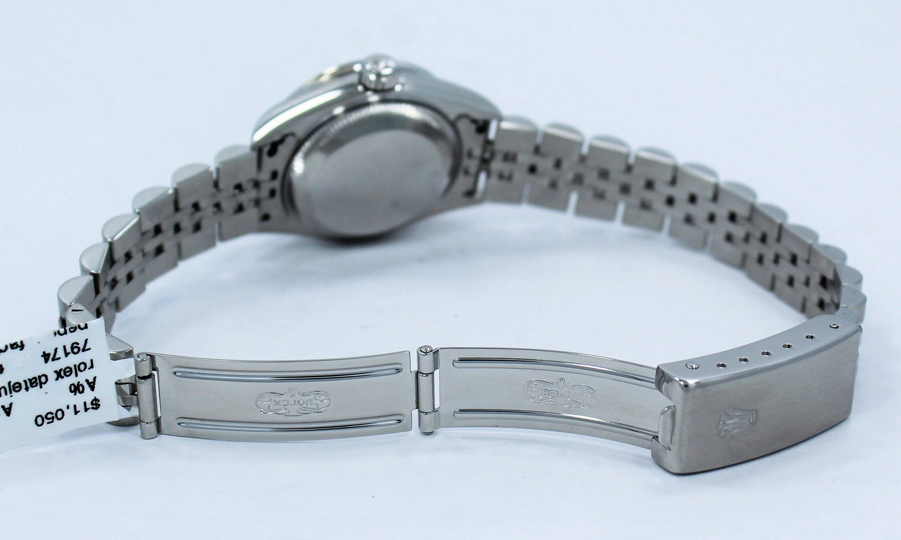 Rolex Datejust 79174 Mop Diamond Dial 1.05Ct Diamond Bezel Ladies Watch