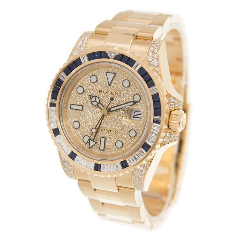 Rolex GMT-Master II Automatic Diamond Unisex Watch 116758 SA