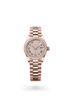 Rolex Lady-Datejust in 18 kt Everose gold, M279135RBR-0021 | Walters & Hogsett