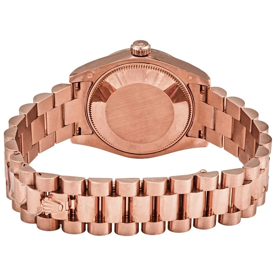 Rolex Oyster Perpetual Datejust Pink Dial Automatic Ladies 18 Carat Everose Gold Watch 178245PKRP