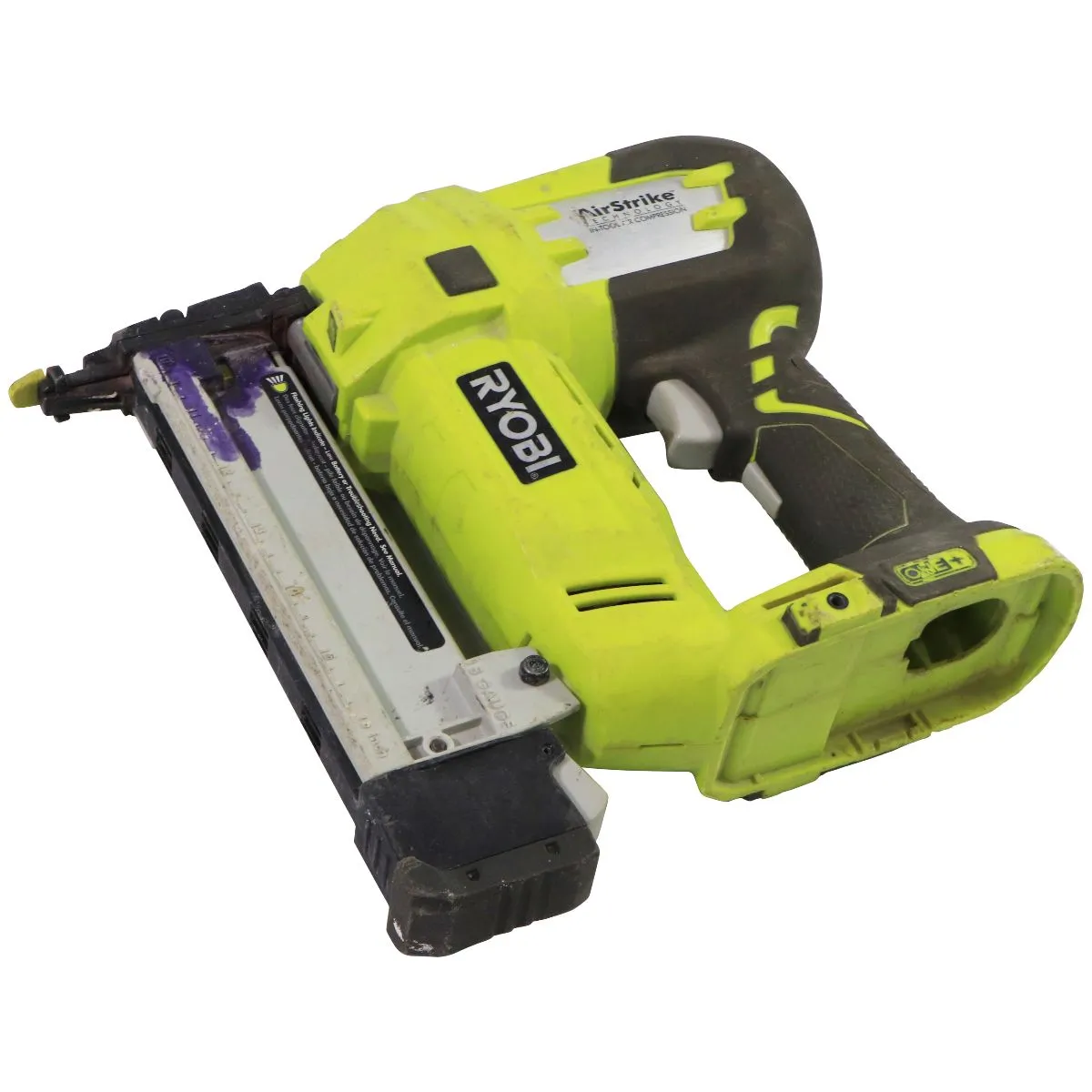 RYOBI ONE  18V AirStrike 18-Gauge Cordless Narrow Crown Stapler P360