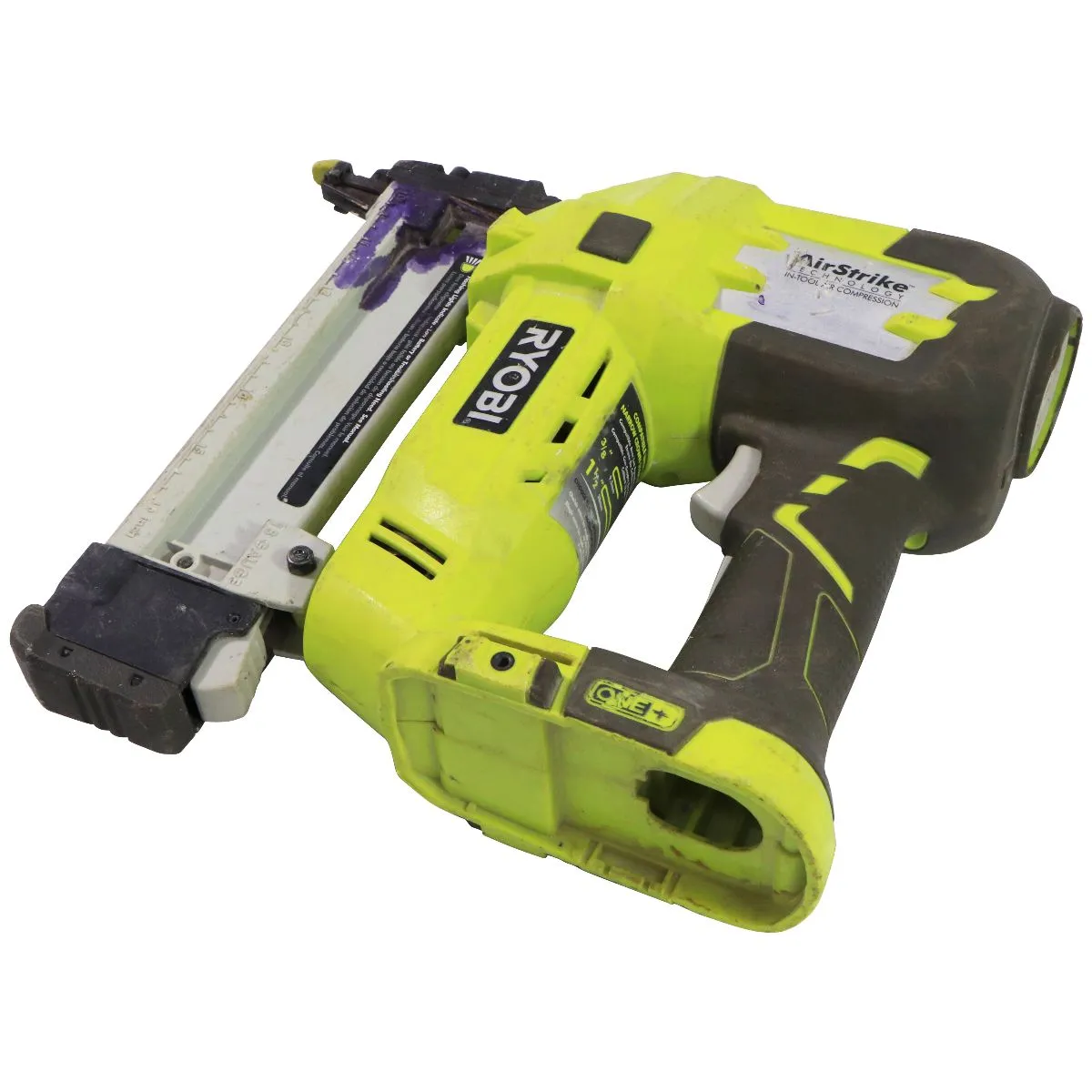 RYOBI ONE  18V AirStrike 18-Gauge Cordless Narrow Crown Stapler P360