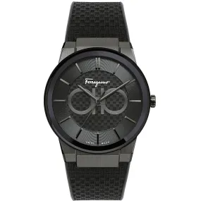 Salvatore Ferragamo Men's Contemporary Black Dial Watch - SFHP00320