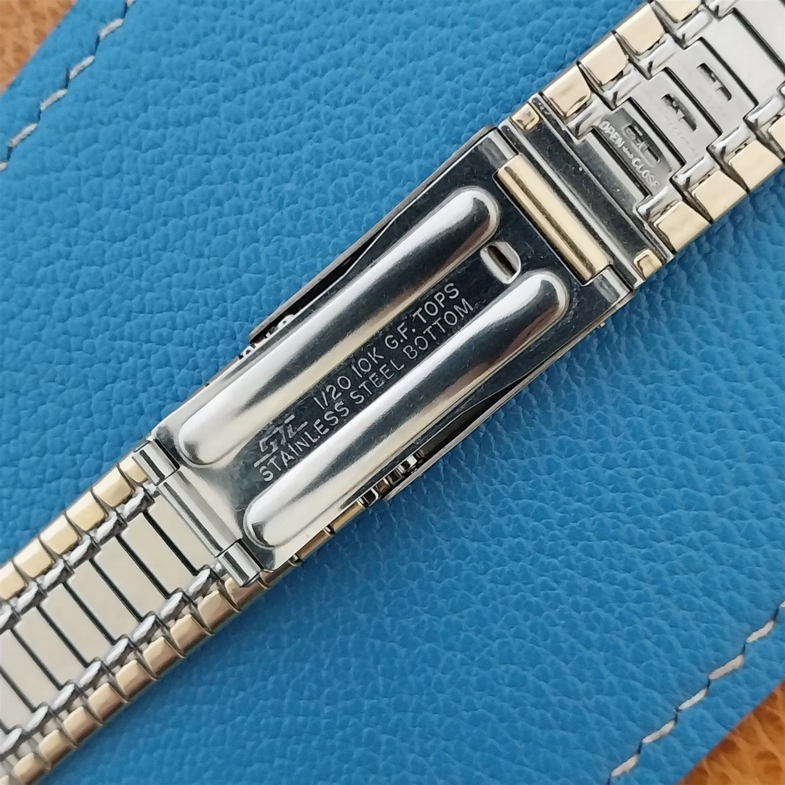 Seiko Stelux 10k Gold-Filled 18mm Unused nos Vintage Watch Band