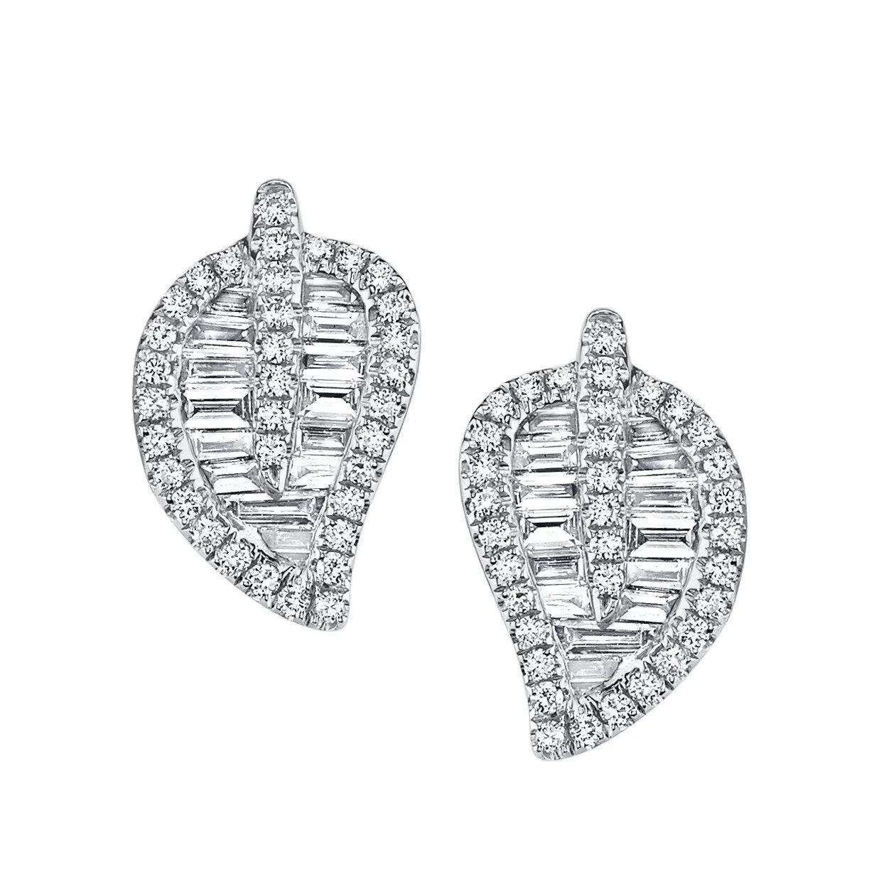 SMALL LEAF STUDS