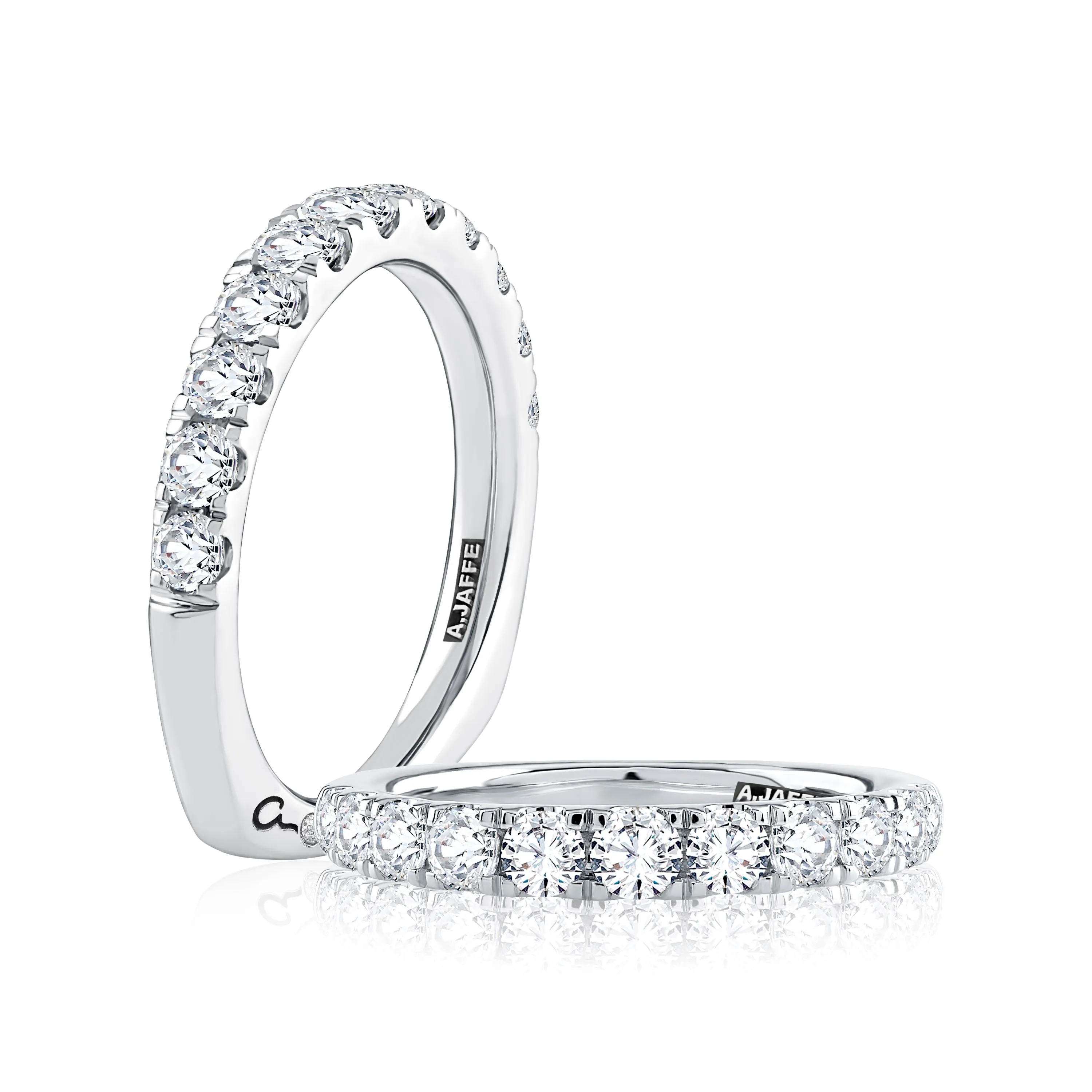 Sophisticated Pavé Diamond Wedding Band
