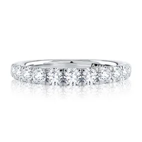 Sophisticated Pavé Diamond Wedding Band