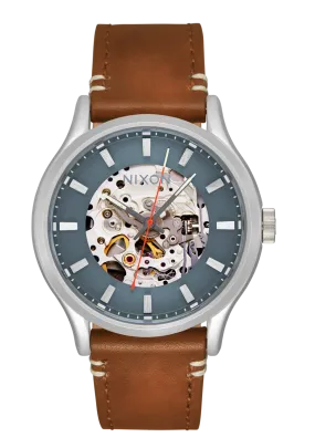 Spectra Leather - Lt Gunmetal / Basalt / Sienna
