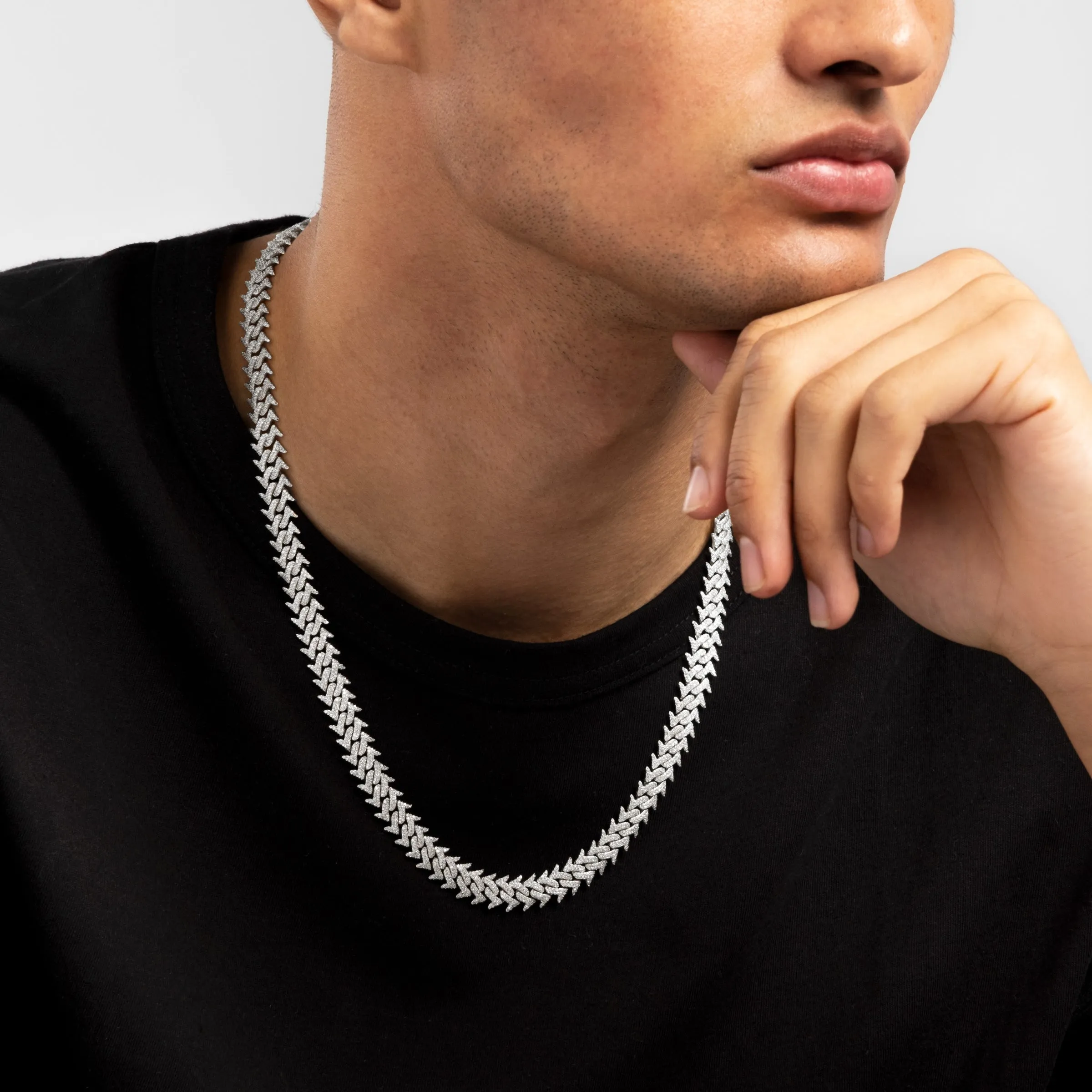 Spiked Chain Pavé