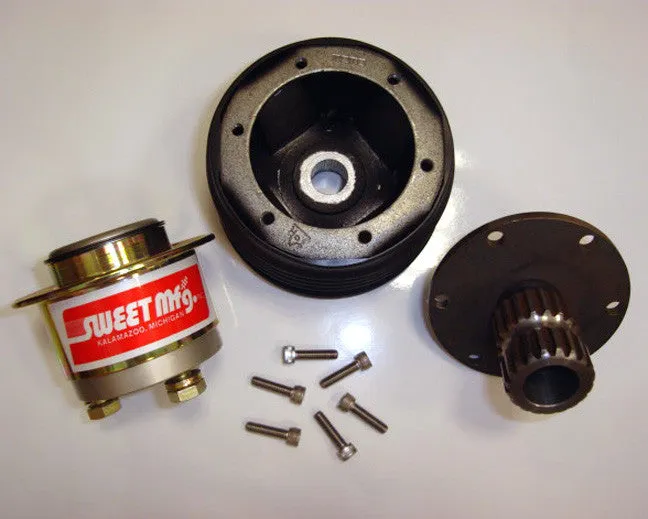 SPLINE  3 Bolt 2" setback Quick Release Steering Wheel Kit