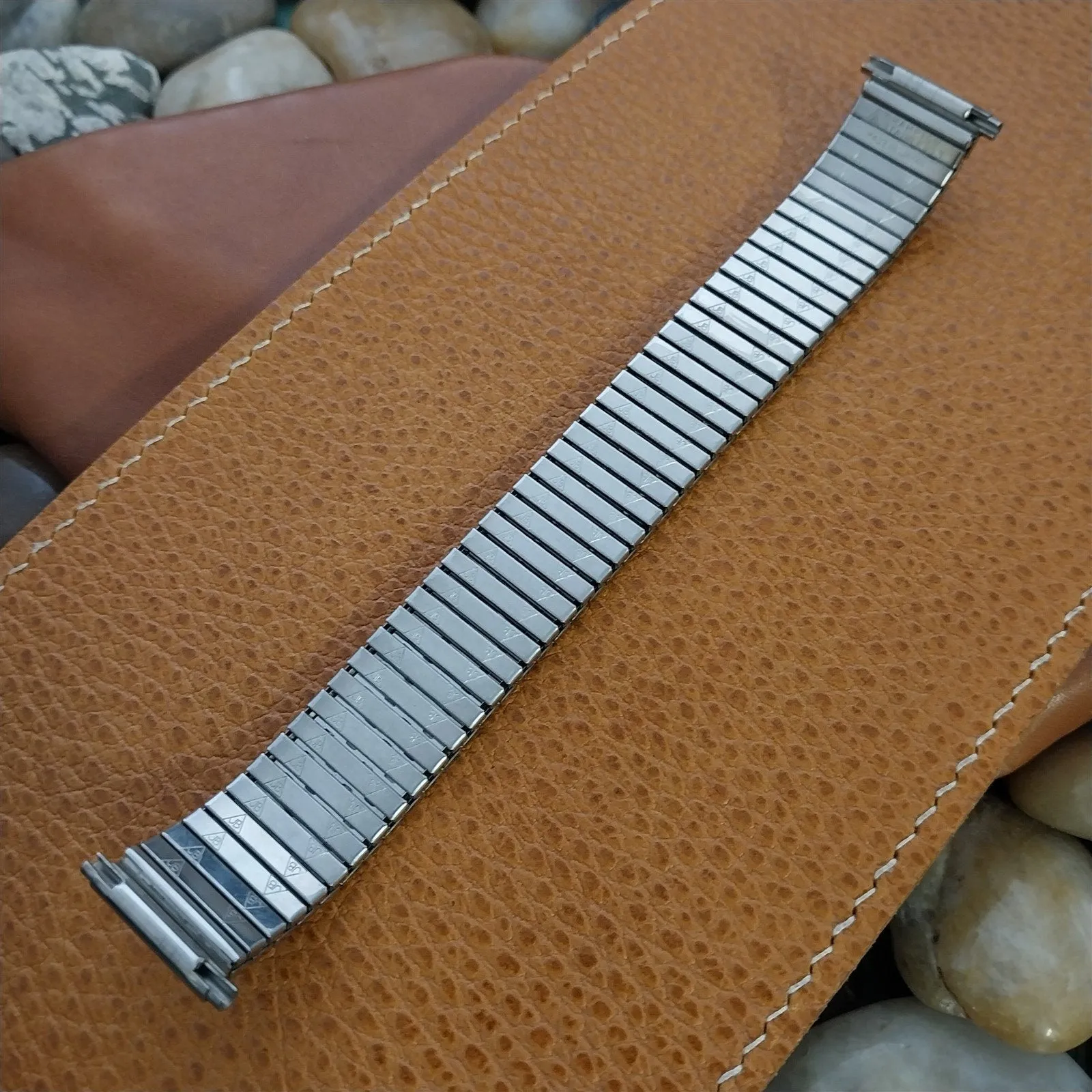 Stainless Steel JB Champion 1970s 18mm 19mm 20mm Unused nos Vintage Watch Band