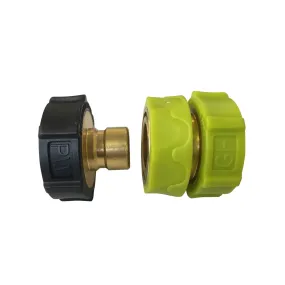 Sun Joe SPX-UQC Universal Brass/Aluminum Pressure Washer Garden Hose Quick-Connect Kit for SPX Series Pressure Washers
