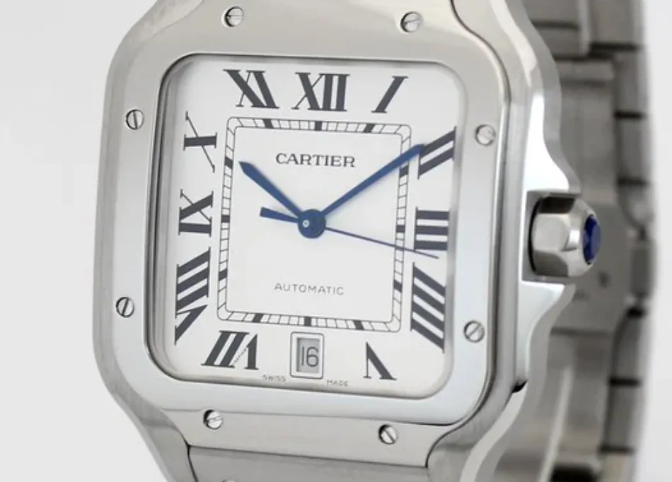 Super Clone Replica Cartier Santos Date W20060D6