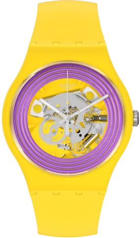 Swatch Purple Rings Yellow
