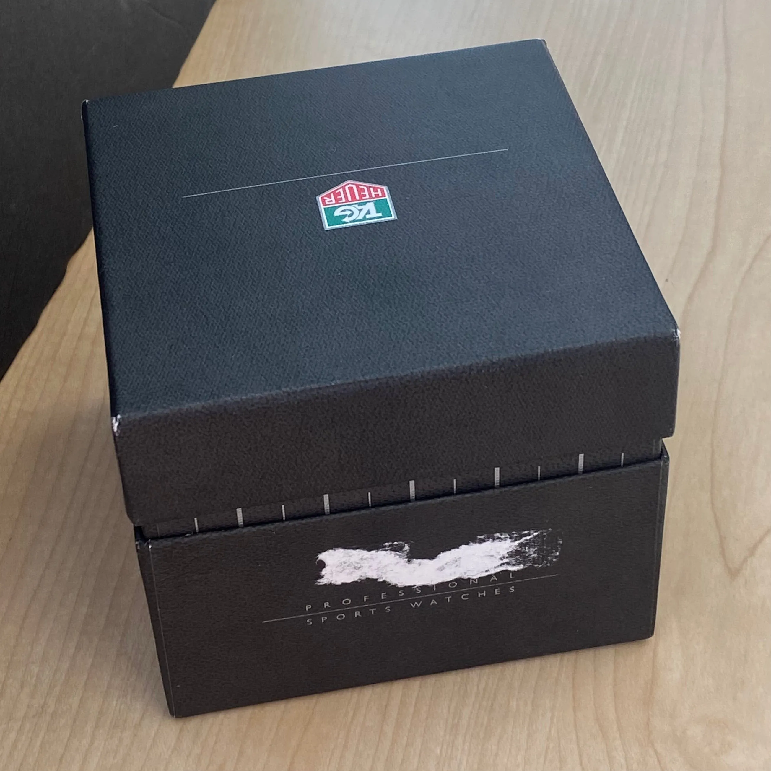 TAG HEUER 2000 Watch WK1110 Black Dial ALL S.S. Quartz Wristwatch - ALL ORIGINAL Box & Papers!