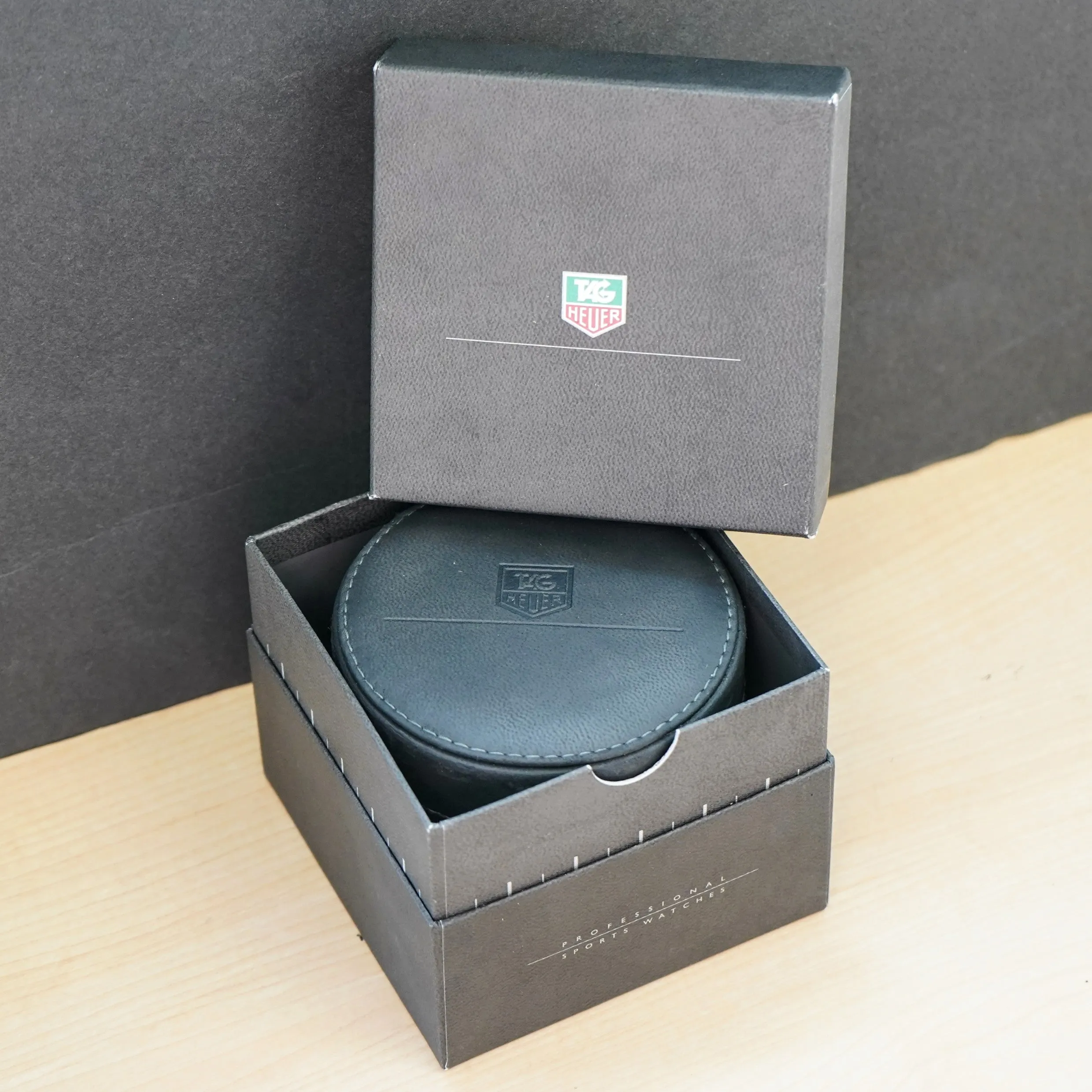 TAG HEUER 2000 Watch WK1110 Black Dial ALL S.S. Quartz Wristwatch - ALL ORIGINAL Box & Papers!