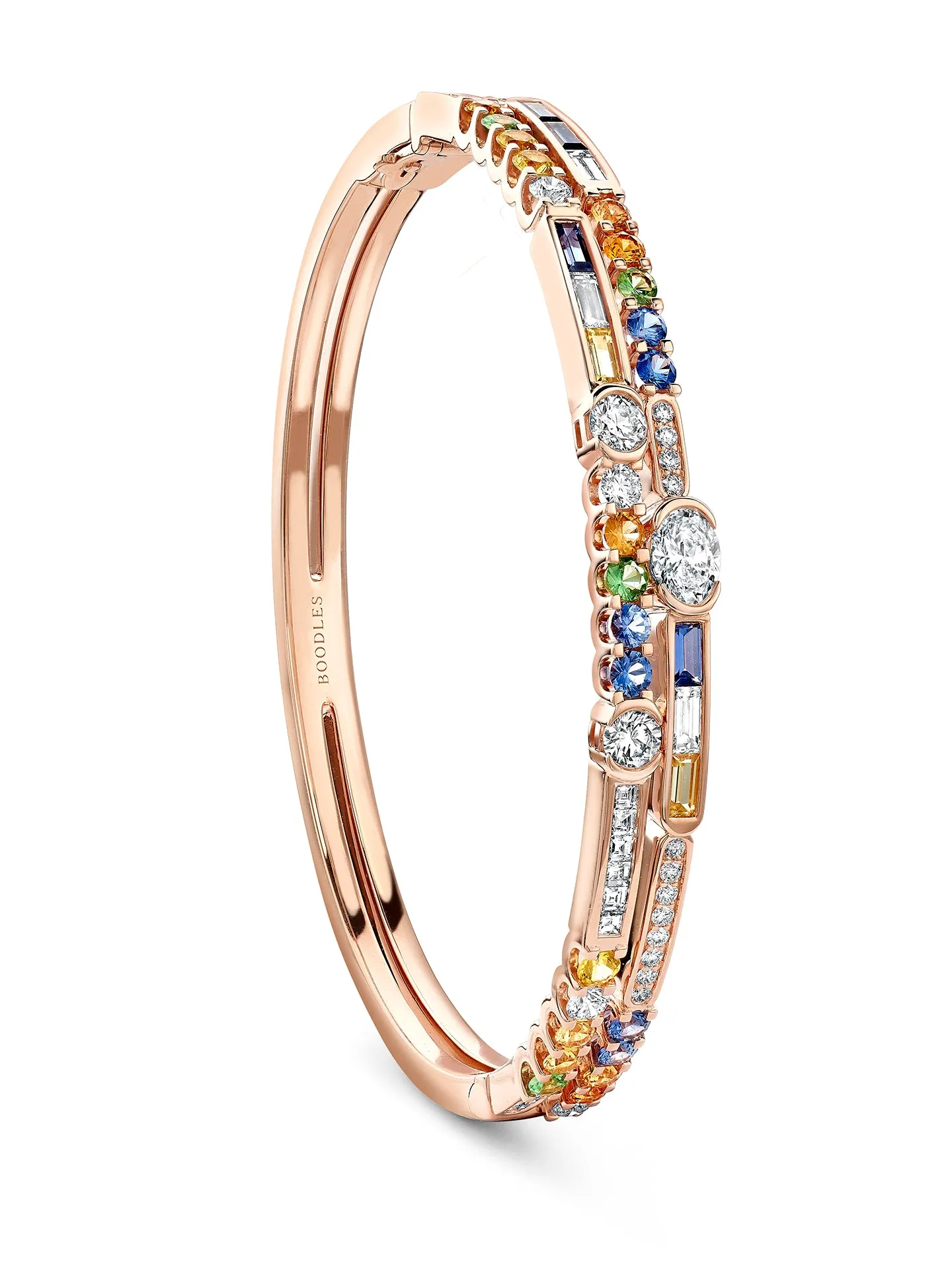 The Boodles National Gallery Collection - Play of Light Rose Gold Bangle