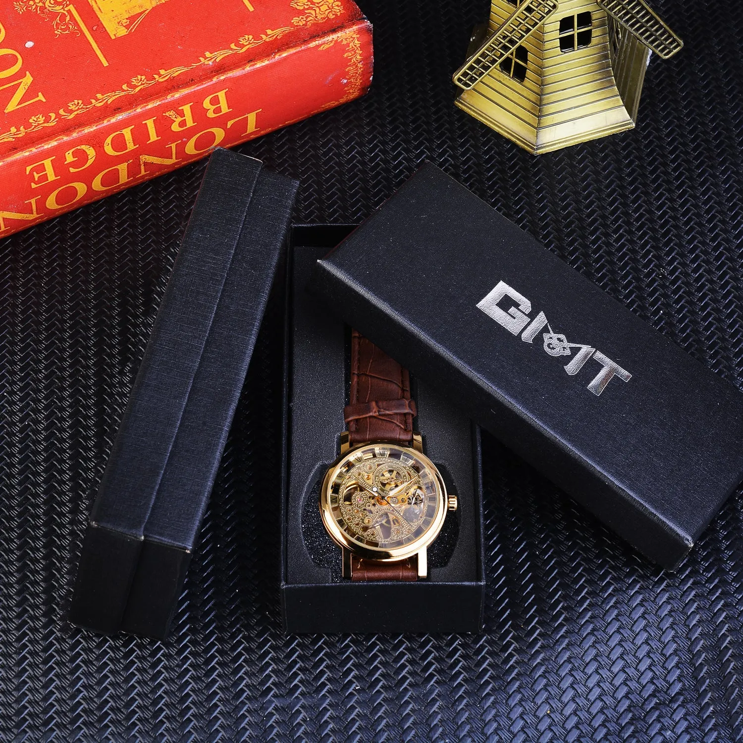 The  James K. Polk Mechanical Skeleton Watch