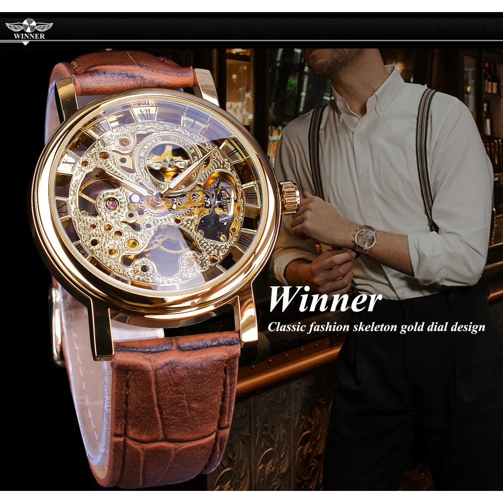 The  James K. Polk Mechanical Skeleton Watch