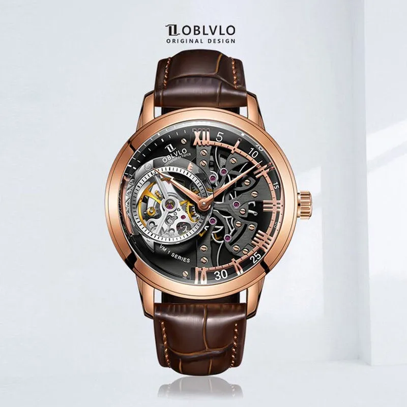 The St. Thomas Retro Men's Skeleton Watch - Popular Male Apparel and Accessories