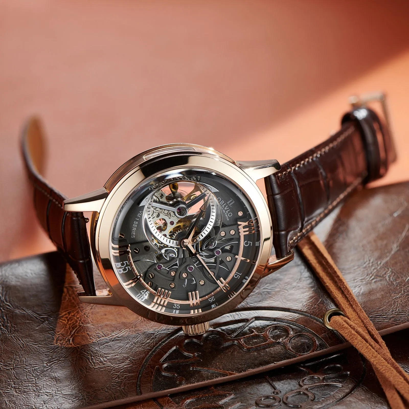 The St. Thomas Retro Men's Skeleton Watch - Popular Male Apparel and Accessories
