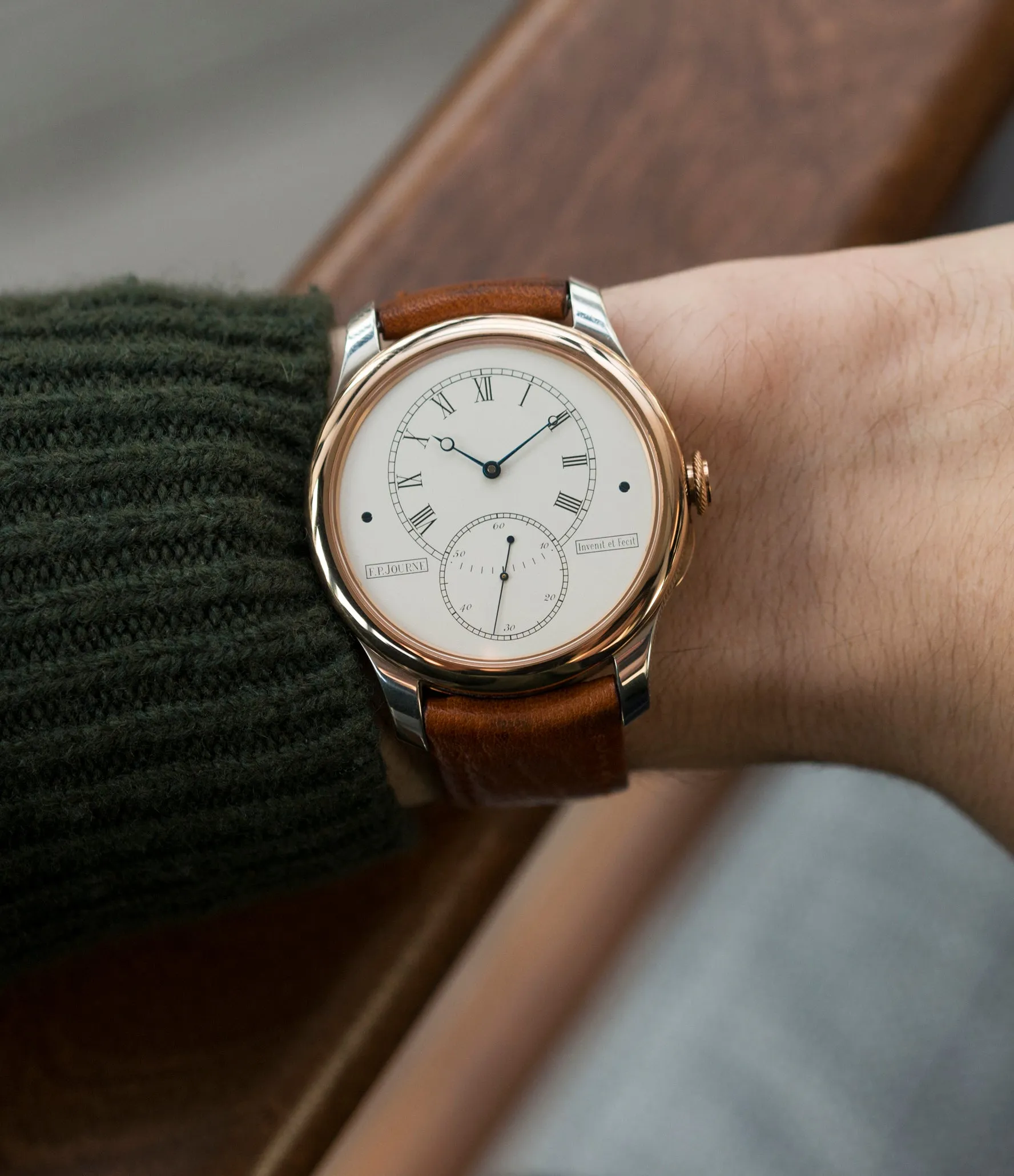 Tourbillon Historique T-30 | Rose Gold and Silver