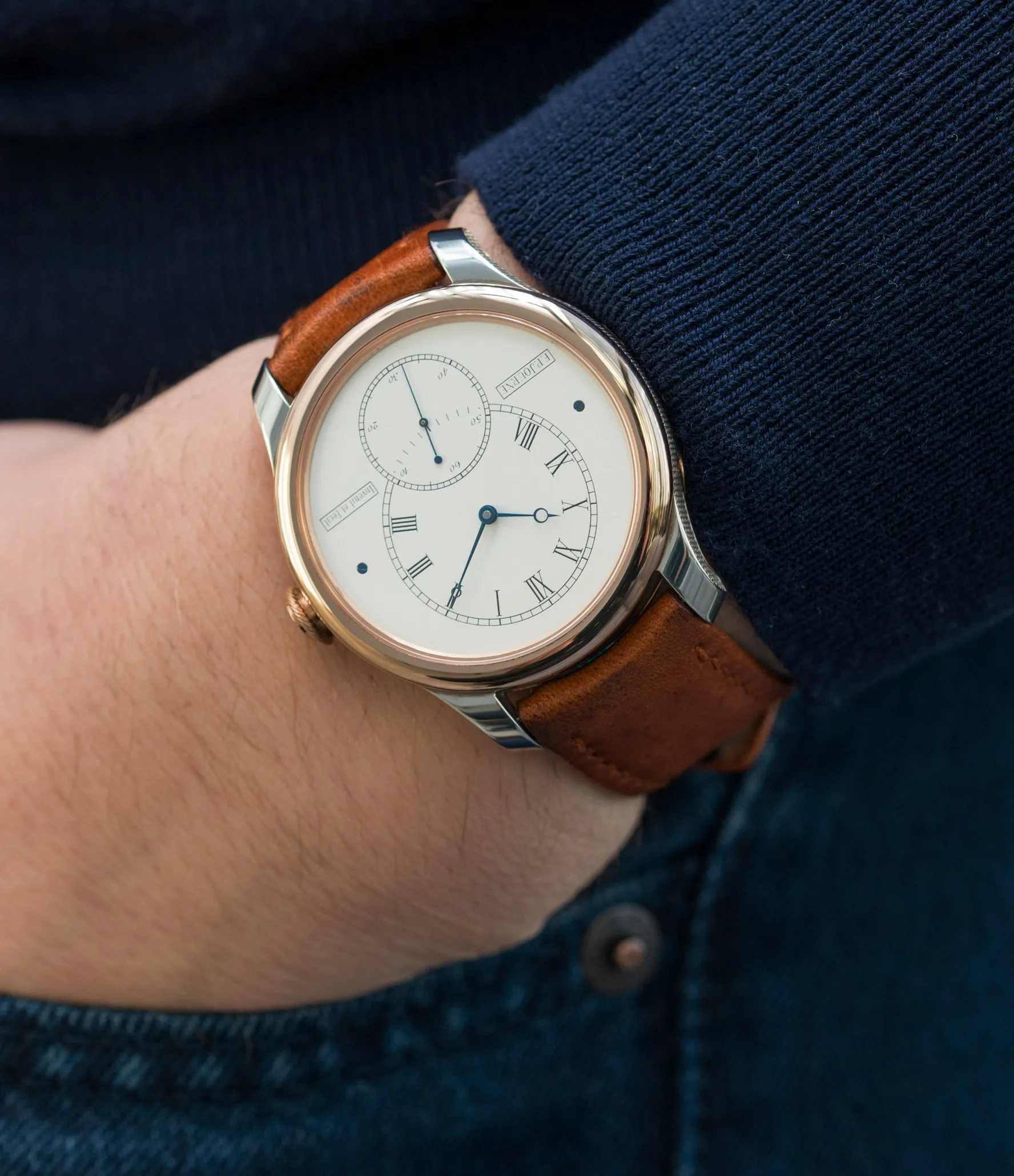 Tourbillon Historique T-30 | Rose Gold and Silver