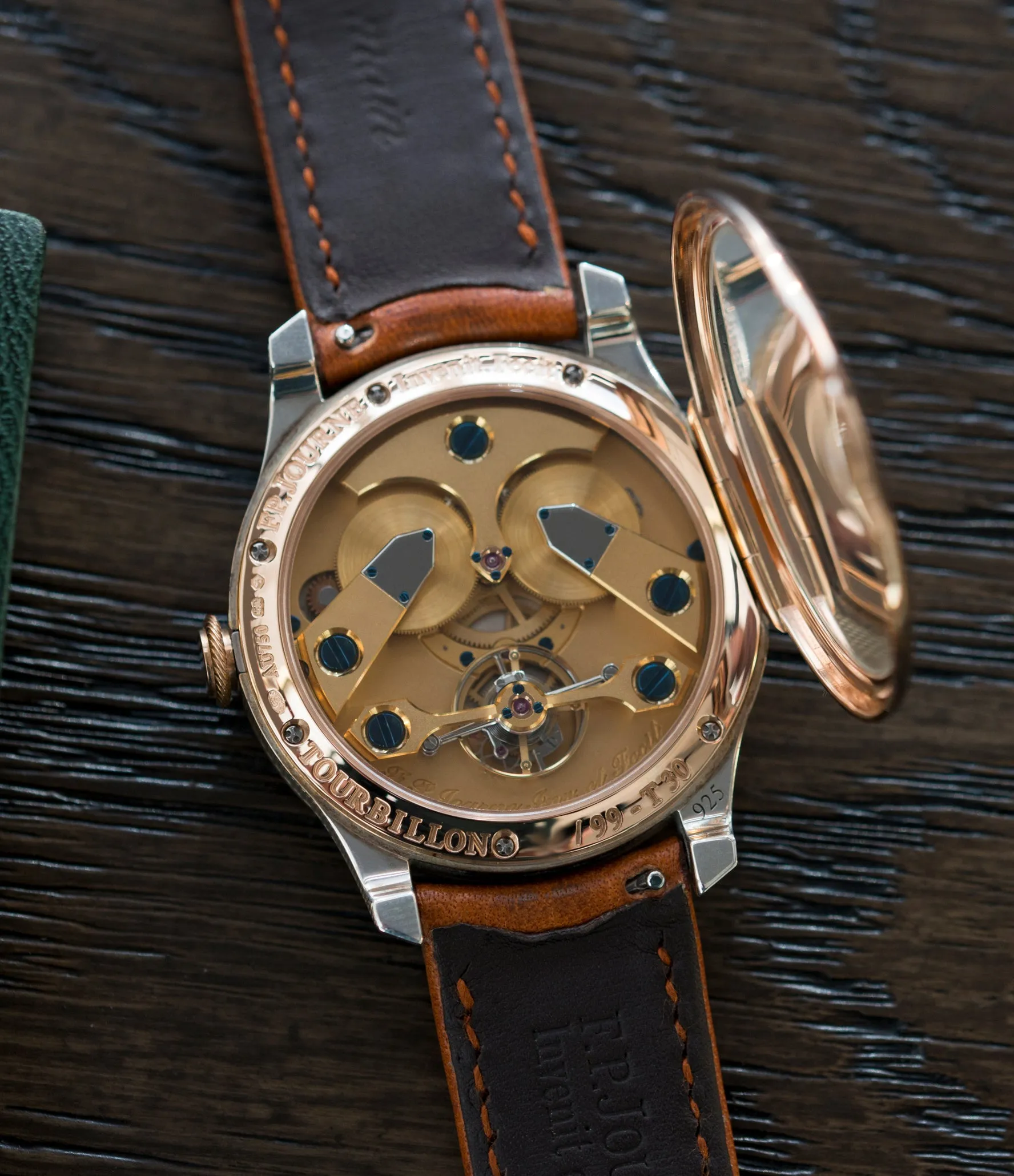 Tourbillon Historique T-30 | Rose Gold and Silver