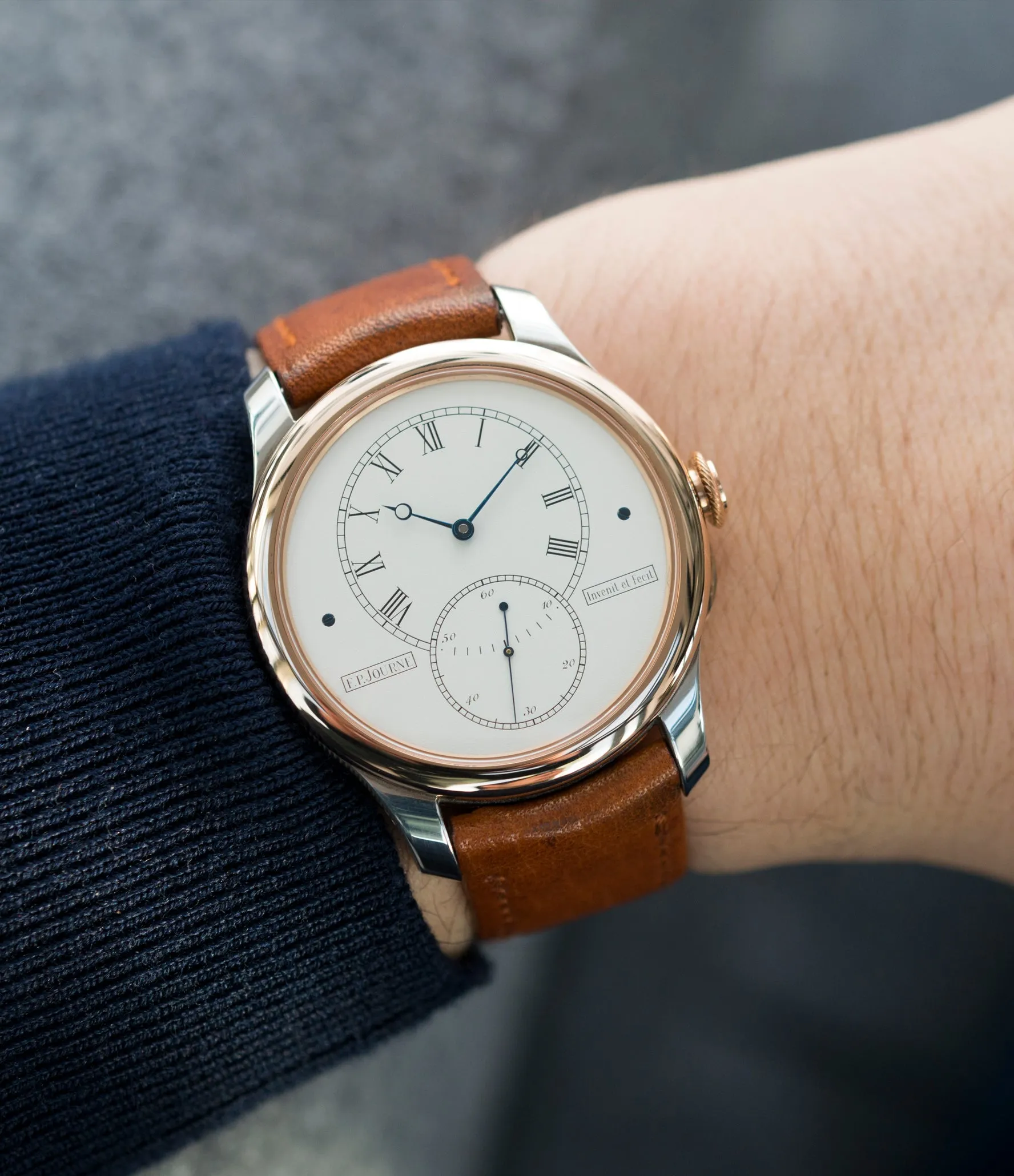 Tourbillon Historique T-30 | Rose Gold and Silver