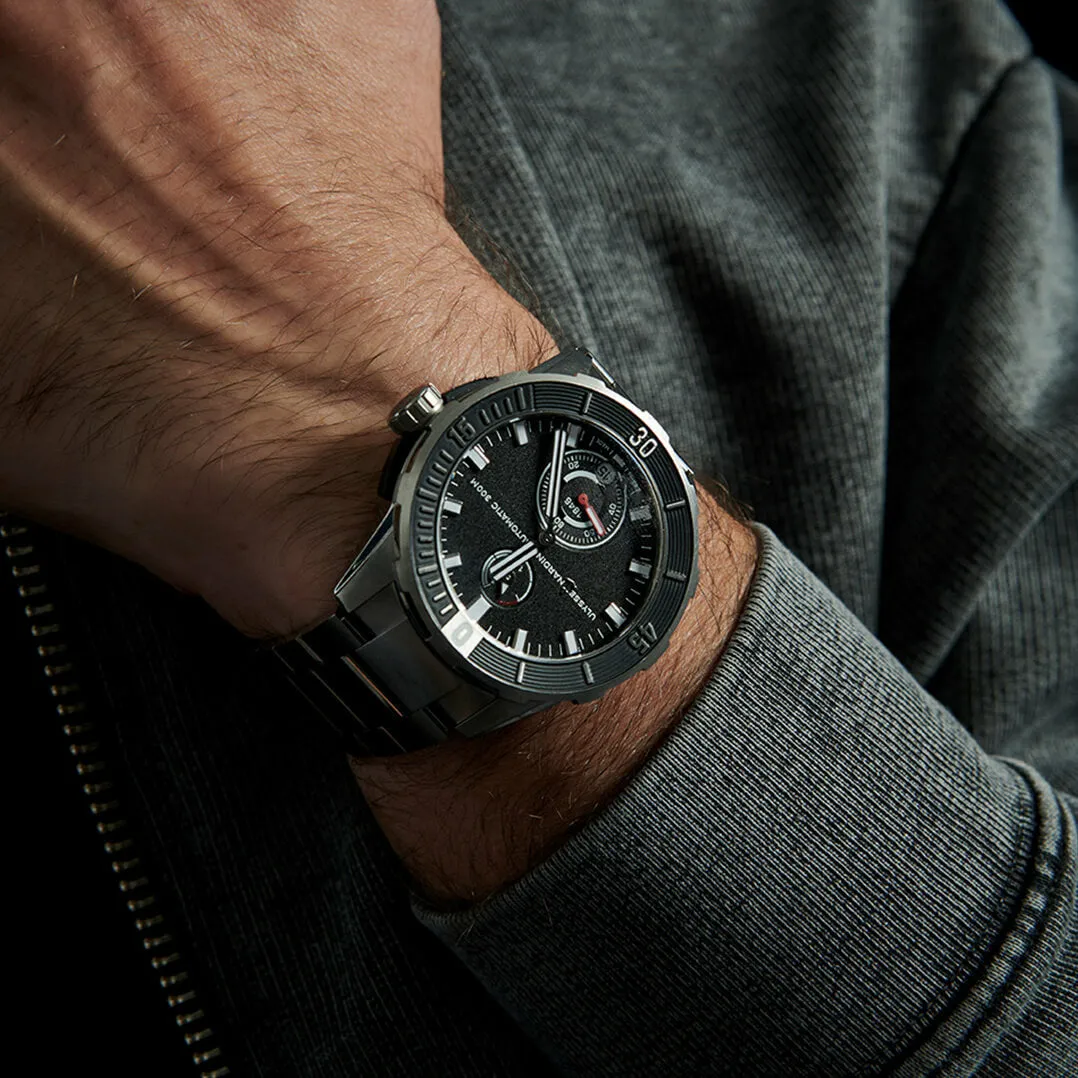 Ulysse Nardin - Diver Chronometer Black - Titanium Bracelet - 44mm