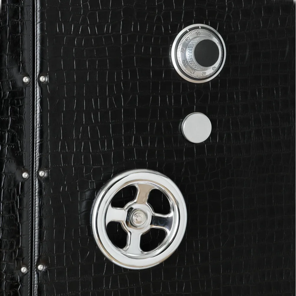 UNDERWOOD (LONDON) - Classic Croco 16-Unit Safe | UN851/CBLK