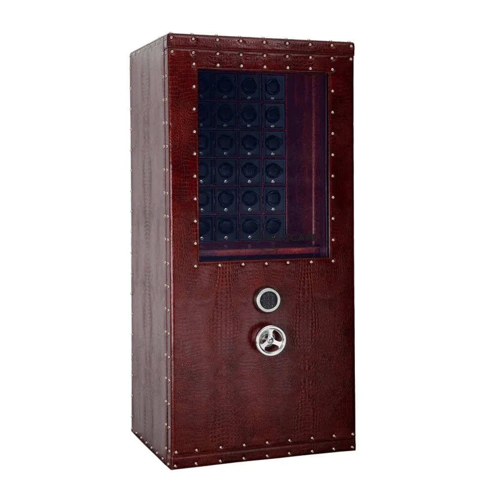 UNDERWOOD (LONDON) - Classic Croco 30-Unit Safe | UN854/CBRWW