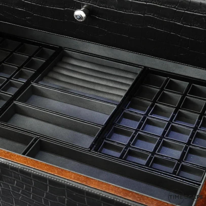 UNDERWOOD (LONDON) - Classic Leather 16-Unit Safe | UN851/BLK