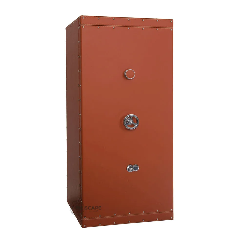 UNDERWOOD (LONDON) - Classic Leather 25-Unit Safe | UN859/TAN