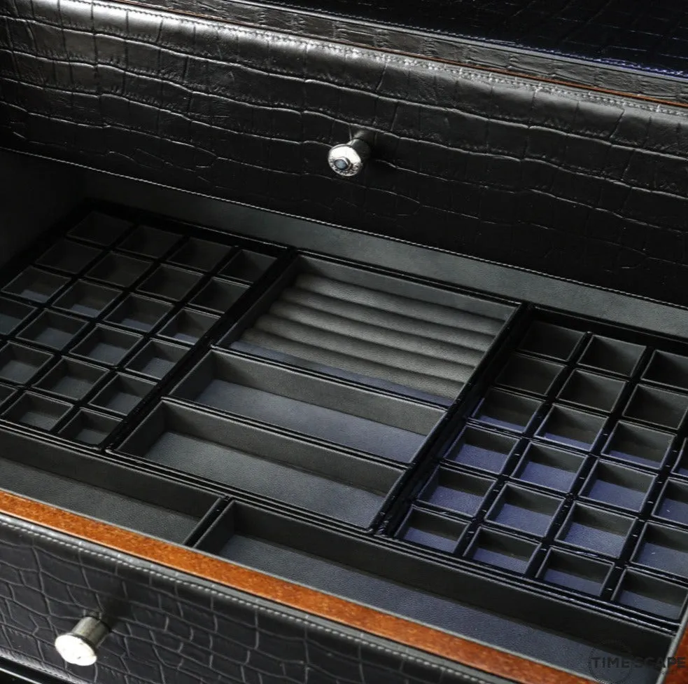 UNDERWOOD (LONDON) - Classic Leather 40-Unit Safe | UN852/BLK