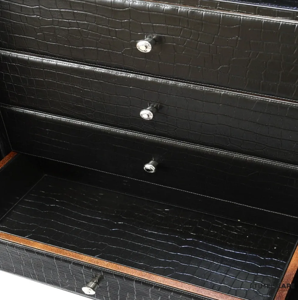 UNDERWOOD (LONDON) - Classic Leather 40-Unit Safe | UN852/BLK
