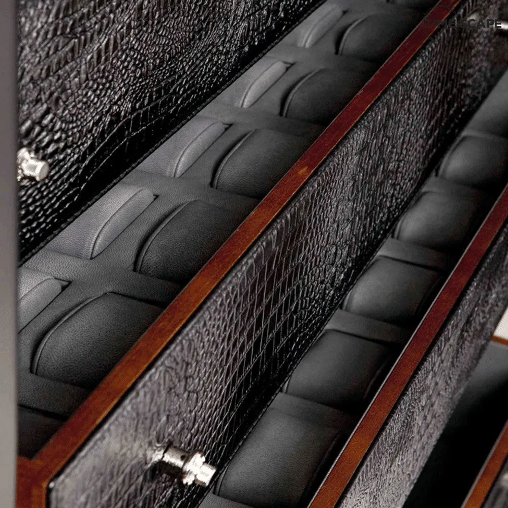 UNDERWOOD (LONDON) - Concealed Croco 48-Unit Safe | UN856/CBLK